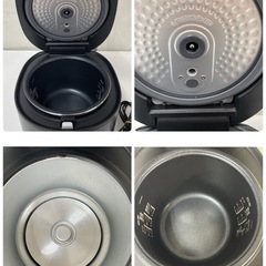 R660 ☀️ YAMADA 炊飯ジャー 3合炊き 21年製 NRC-M05H1 ⭐ 動作確認済 ⭐ クリーニング済の画像