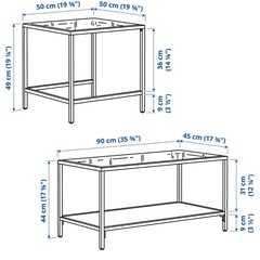 ガラステーブルの画像