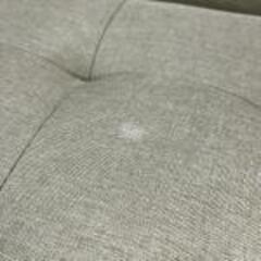 2人掛けソファ 布張り グリーン コンパクトソファ 25k菊STの画像