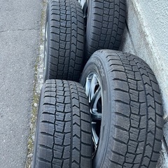 スタッドレス！　195/65-15 8〜9分山！アルミ付き😍の画像
