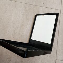 和風■折り畳みミラー　鏡の画像