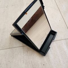 和風■折り畳みミラー　鏡の画像