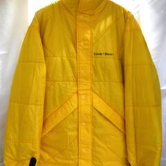 M0074 サッポロビール キャンペーン品 「Love Beer?」 DU PONT デュポン リバーシブルジャケット 2枚セット サーモライトプラス 黒/黄 未使用タグ付き品の画像