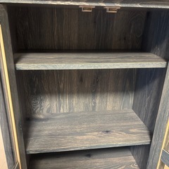 アンティーク風棚ブルーの画像