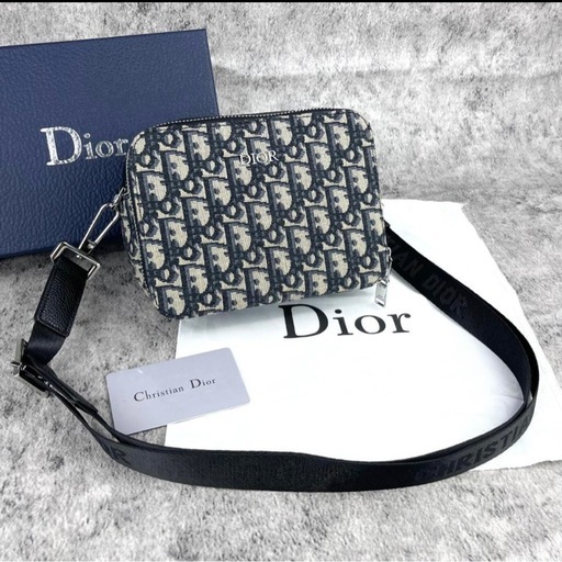 Dior ショルダーバッグ オブリーク ジャカード BEIGE