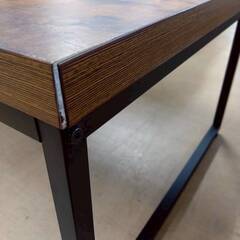 ニトリ センターテーブル CTステイン105 ミドルブラウン 家具の画像