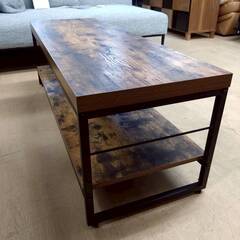 ニトリ ローボード ステイン120N ミドルブラウン 家具の画像