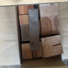 廃材　焚き木　薪の画像