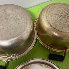 昭和レトロ　アルミ鍋　2個セット　26cmの画像