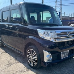 【支払総額27.8万円】人気車種！タントカスタムRS車検令和９年11月機関良好 禁煙車 自動ブレーキ フルセグTV 両側パワスラ 修復歴も不具合無し！の画像