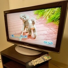 TV 26 V型 Panasonic＋テレビボードの画像
