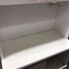 【ジャングルジャングル広陵店】サクライリビング　キッチンボード　ホワイトの画像