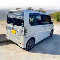 H29 ダイハツ タントカスタム RS 4WD トップエディション SAⅢ 車検8年10月 10万kmの画像