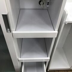 【ジャングルジャングル広陵店】レンジ台　ホワイトの画像