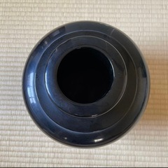 漆器花瓶　螺鈿　木乾の画像