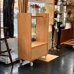 モモナチュラル　Momo natural ハンガーシェルフ　パイン材　ナチュラルの画像