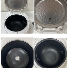 R418 ☀️ 2025年製の未使用品！ NEOVE 炊飯ジャー 3合炊き RRS-AM30WT ⭐の画像
