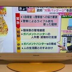 32型液晶テレビの画像