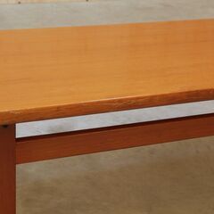 ≪zyt2572ジ限≫ ヴィンテージ家具 シラカワ センターテーブル 幅120cm 奥行60cm　　タイ製造/飛騨の家具/昭和レトロ/中古家具/宮城県仙台市 071101-03の画像