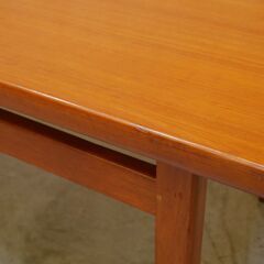 ≪zyt2572ジ限≫ ヴィンテージ家具 シラカワ センターテーブル 幅120cm 奥行60cm　　タイ製造/飛騨の家具/昭和レトロ/中古家具/宮城県仙台市 071101-03の画像