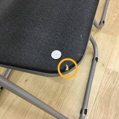 中古パイプ椅子　1脚より販売中！傷アリの画像