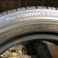 165/60R15Bridgestone2本取り付け無料の画像