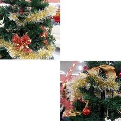 クリスマスツリー ポップアップツリー レッド H145cm コンパクト収納 苫小牧西店の画像