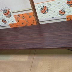 2台セット 長机 ローテーブルの画像