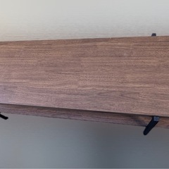 テレビボード 茶色の画像