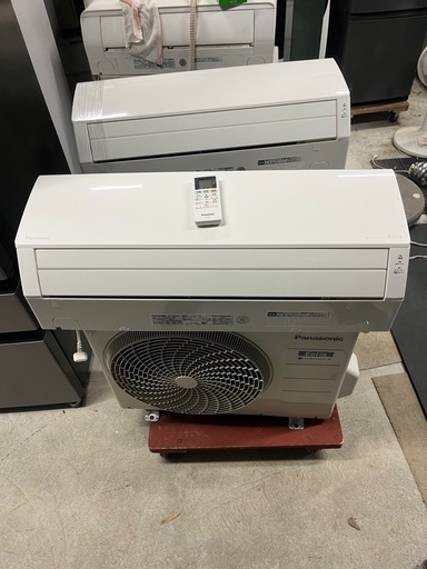 分解洗浄済み2022年製Panasonicルームエアコン2.2kw/6〜9畳/取り付け可能
