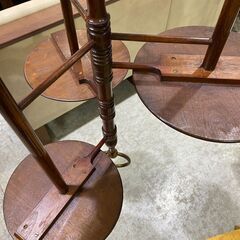 イギリスアンティーク｜英国｜アホガニー材｜ケーキスタンドの画像