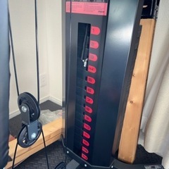 ぼ未使用！MARCY家庭用トレーニングマシン＋トライセップロープ等おまけ付き の画像