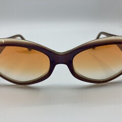 CHANEL シャネル 5021 C607 サングラス グラデーション ブラウン × パープル ゴールドココ 正規品の画像