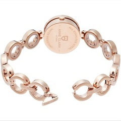 新品未使用　アンクラーク　腕時計　アナログ　ダイヤ使用　アナログ時計　天然ダイヤの画像