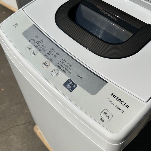 設置まで?HITACHI 洗濯機 5.5kg 2020年製✨