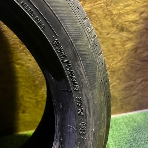 ダンロップ エナセーブ 235/50R18 22年 9mm 1本