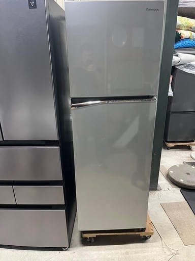 2021年製Panasonic ノンフロン2ドア冷蔵庫248L/シルバー