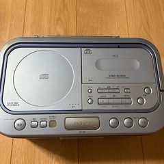 ラジカセ　ジャンク扱いで　お話し中です。の画像