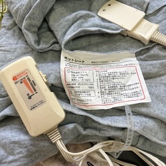 ◉ジャンク◉電熱シート・コントローラーのみ◉ニトリ電気ホットシート 80×180の画像