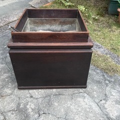 火鉢　骨董品　古民家の画像