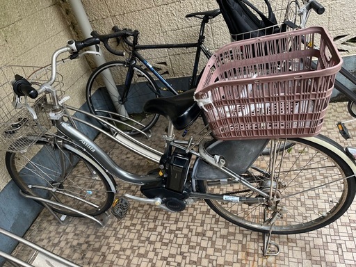 ブリヂストン電動自転車 大バッテリー12.8Ah 走行約60km