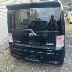 ダイハツムーヴコンテカスタム黒の画像