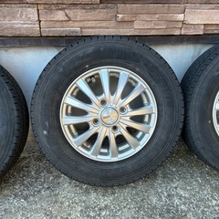 スノータイヤ 軽トラ145 80R12　の画像