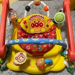 【美品】元気いっぱい！アンパンマンベビージャンパーの画像
