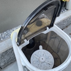 靴専用ミニ洗濯機 靴洗いま専科2 TKSHOEWS [洗濯2.0kg /上開き]の画像