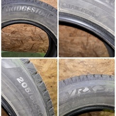 BRIDGESTONE VRX3 205/60R16 24年 2本7mm~ 2本9mm～の画像