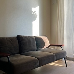 2.5人掛け　ソファ　モスグリーンの画像