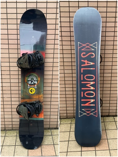 【決まりました】大68 サロモン SALOMON スノーボード PLUSE パルス 152cm ビンディング付き ケース付き
