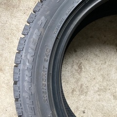 BRIDGESTONE 215/55R17 23年製　冬タイヤバリ溝の画像
