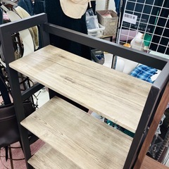 【激安】木目調マガジンラックの画像